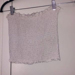 white tube top
